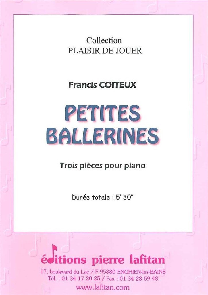 Petites Ballerines (Trois Pièces Pour Piano)